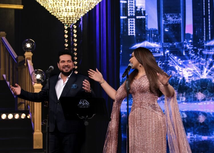 أحلام تقدم أمسية عراقية أصيلة من توقيع حاتم العراقي وأصيل هميم