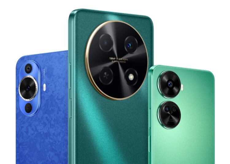هواتف HUAWEI nova 1Series بتصميم فائق النحافة