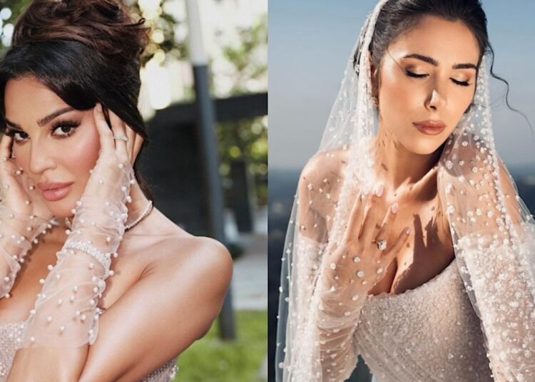 فستان نادين نسيب نجيم نسخة عن فستان زفاف دانييلا رحمة والجمهور: تركيها تتهنى!