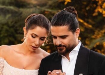 أول تعليق لـ ناصيف زيتون بعد زواجه من دانييلا رحمة