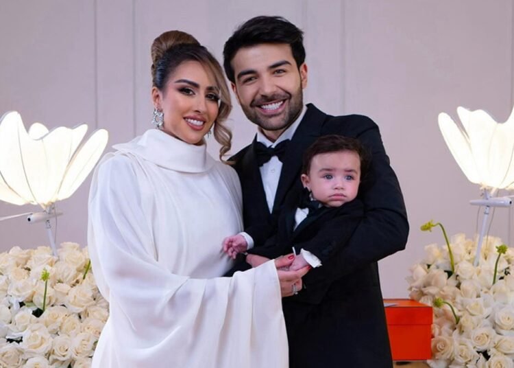 فرح الهادي وعقيل الرئيسي يكشفان جنس مولودهما الثاني