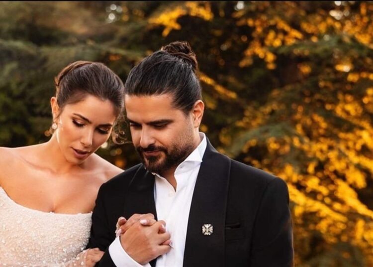 دانييلا رحمة تنشر مجموعة صور جديدة من زفافها على ناصيف زيتون