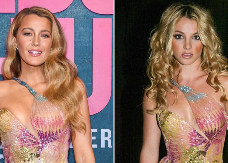 بليك ليفلي ترتدي فستان بريتني سبيرز.. وهكذا وصفته