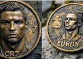 البرتغال تطلق عملة معدنية خاصة بـ كريستيانو رونالدو