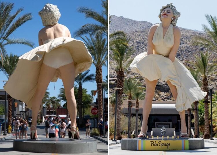 إزالة تمثال ضخم لـ مارلين مونرو والسبب صادم!