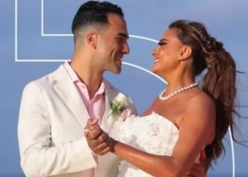 ما حقيقة انفصال بشرى عن زوجها خالد حميدة؟