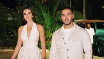 زين قطامي خطيبة ابن ايلي صعب تلفت الأنظار بجمالها