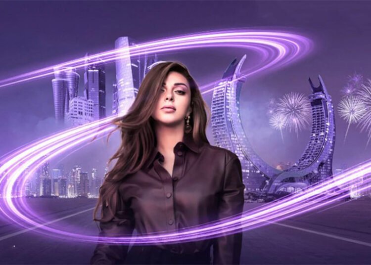 ميريام فارس تقدم لوحات استعراضية مبهرة في قطر