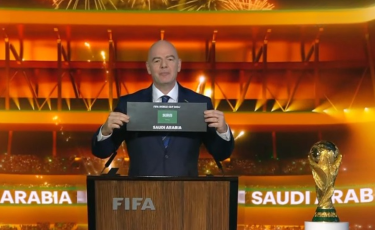 رسمياً.. السعودية تفوز باستضافة كأس العالم 2034