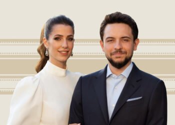 الامير الحسين والاميرة رجوة بزيارة انسانية في عمان