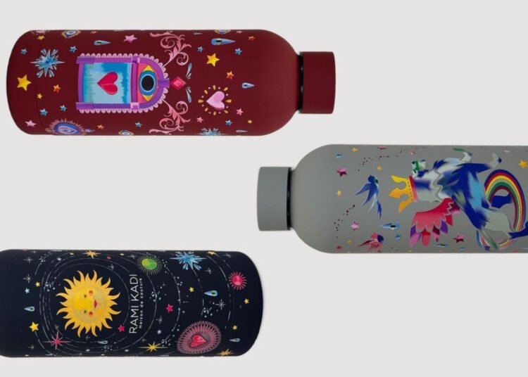 رامي قاضي يقدم تصاميم مميزة من الزجاجات الحرارية