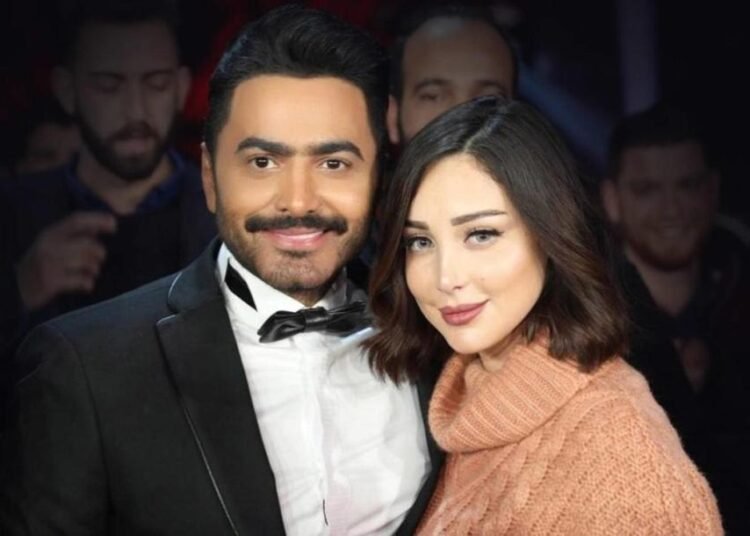سبب انفصال تامر حسني وبسمة بوسيل الى العلن!