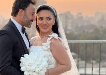 زواج مي فاروق ومحمد العمروسي بحفل زفاف استثنائي