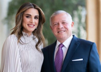 الملكة رانيا تعايد الملك عبدالله والأمير هاشم بكلمات من القلب