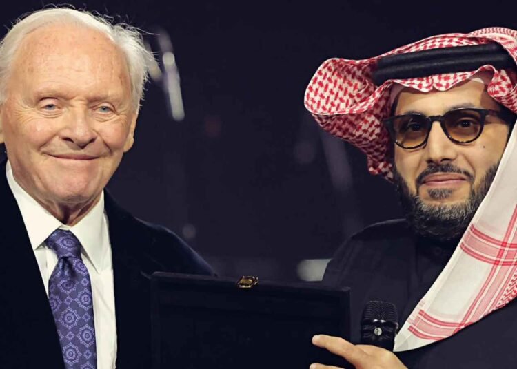 أول تعليق من تركي آل الشيخ بعد حفل أنتوني هوبكنز في الرياض