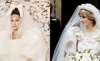 فستان زفاف سابرينا ساتو يثير ضجّة كبيرة.. ما علاقة الليدي ديانا؟