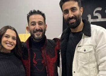 زوج كارمن سليمان يدافع عن احمد حلمي بعد ازمته في السعودية 