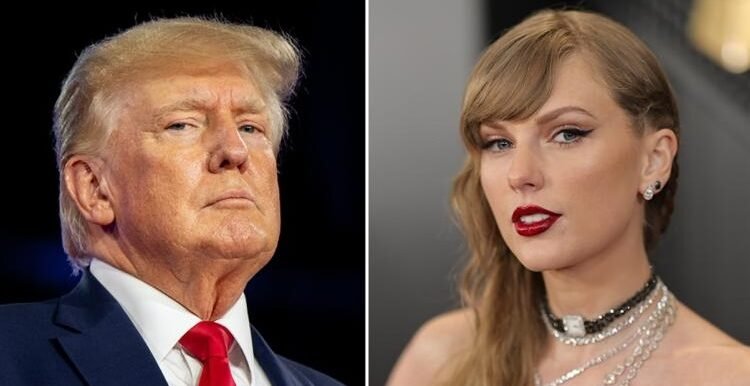تايلور سويفت في موقف محرج بسبب دونالد ترامب
