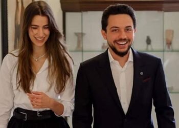 الأمير الحسين وزوجته الأميرة رجوة يشاركان الايتام على مأدبة الافطار