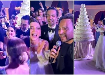 عاصي الحلاني مفاجأة حفل زفاف نارين بيوتي