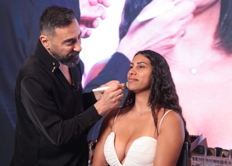 ورشة تدريبية متميّزة لخبير التجميل نبيل مخّول