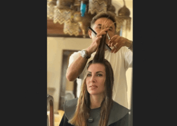 مورغان أورتاغوس تختار طوني المندلق لتصفيف شعرها