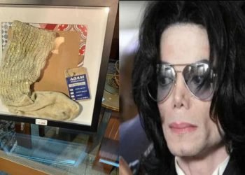 مزاد على جورب لمايكل جاكسون متسخ بسعر غير متوقع!