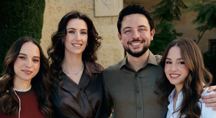 ولي العهد الأردني يهنئ الأميرتين إيمان وسلمى بعيد ميلادهما