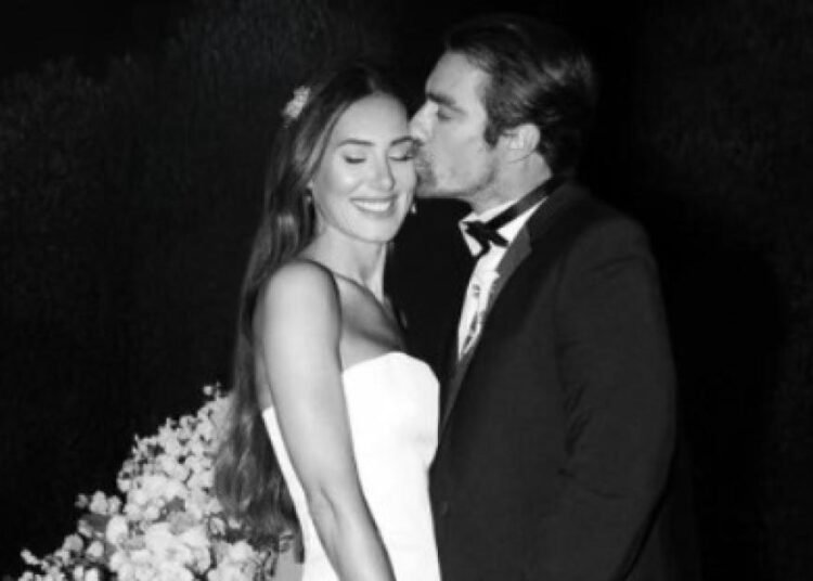 الصور الأولى من زفاف إبراهيم تشيليكول وناتالي يارجان