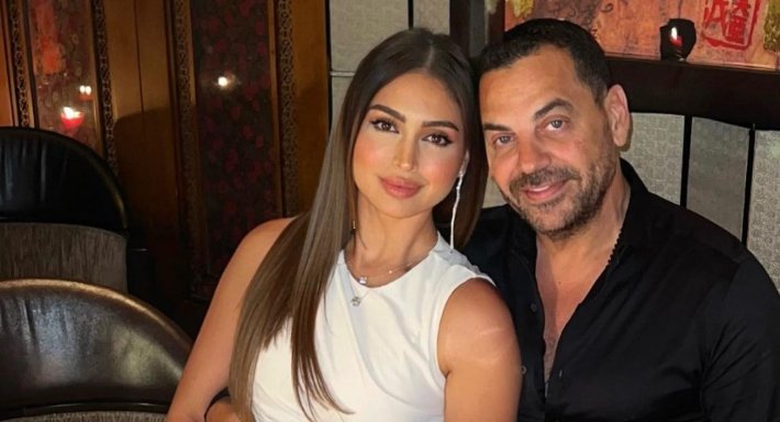 طارق العريان ونيكول سعفان.. مزاح وانسجام على السجادة الحمراء