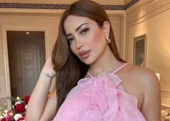 نسرين طافش تحتفل بذكرى زواجها الأولى برومانسية