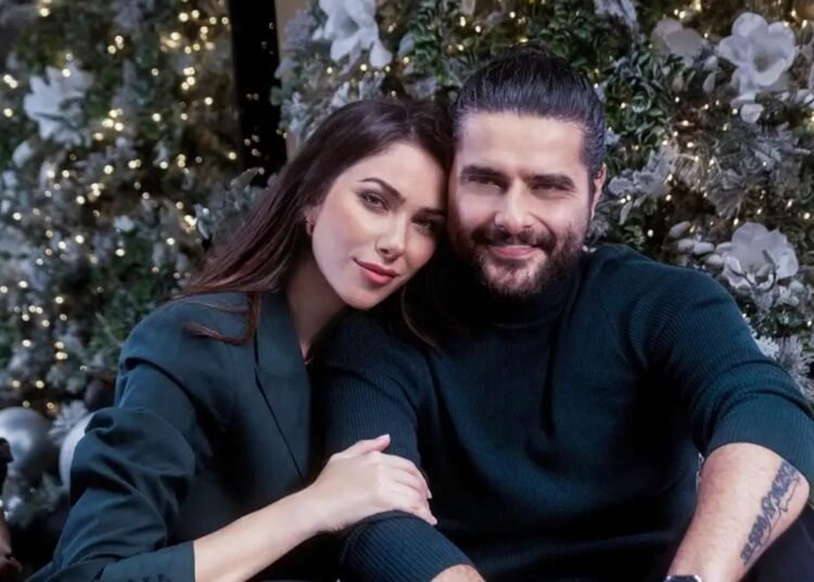 ناصيف زيتون ودانييلا رحمة يعلنان ولادة طفلهما “إلياس”