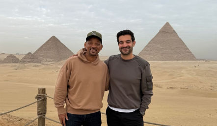 تفاصيل زيارة ويل سميث إلى أهرامات الجيزة