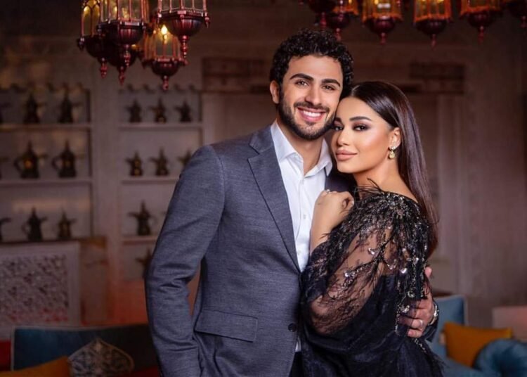 ألكسندر علوم ورحمة رياض يحتفلان بعيد ميلاد ابنتهما