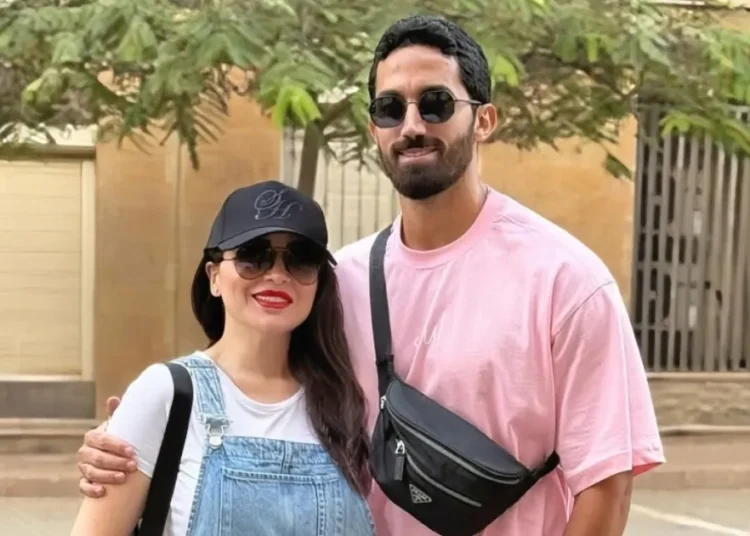 زوج مي عز الدين يكشف تطورات حالتها الصحية