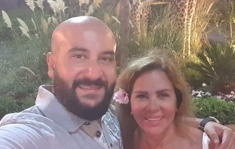سلمى المصري تشارك فرحة خطوبة ابنها هاني