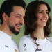 الأمير الحسين والأميرة رجوة برسالة إلى منتخب الأردن