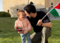 الأمير الحسين يعايد ابنته إيمان في عيدها الثاني