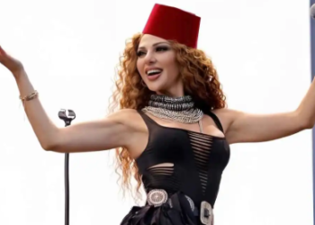 ميريام فارس توثّق مشاركة نجليها بحفلها في السويد