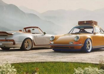 تعاون فاخر بين Singer وLouis Vuitton… سيارتان من Porsche 911 ومفتاح بتفاصيل استثنائية